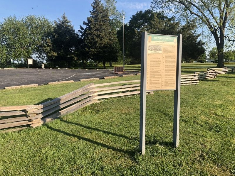 City Point, Virginia Marker image. Click for full size.