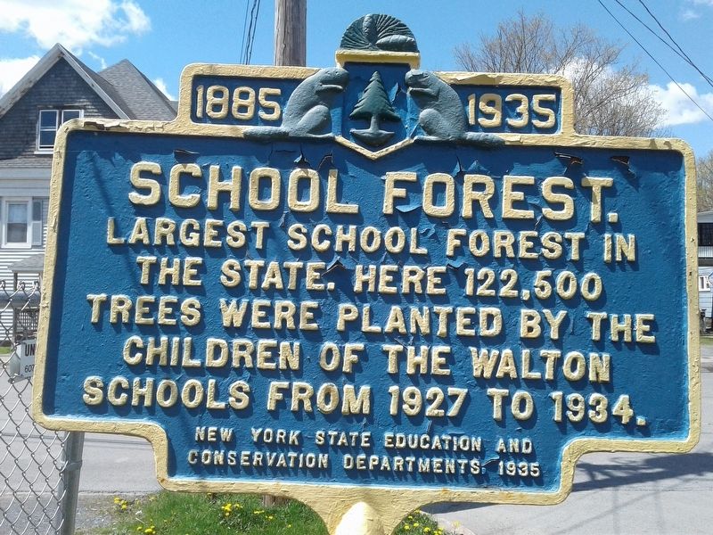 School Forest Marker image. Click for full size.