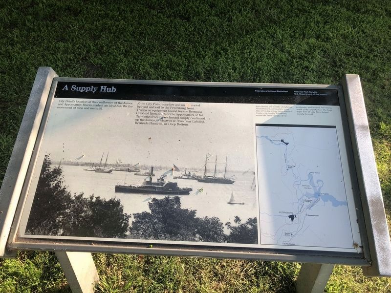 A Supply Hub Marker. Click for full size. A Supply Hub Marker image. Click for full size.