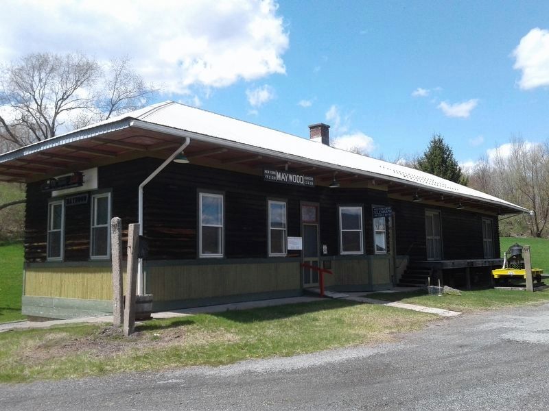 Maywood Historical Depot. Click for full size. Maywood Historical Depot image. Click for full size.
