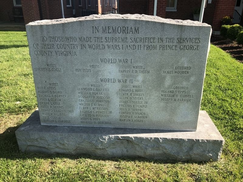 In Memoriam Marker. Click for full size. In Memoriam Marker image. Click for full size.