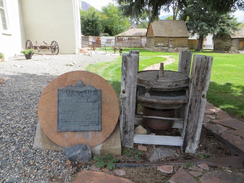 Pioneer Flour Mill Marker image. Click for full size.