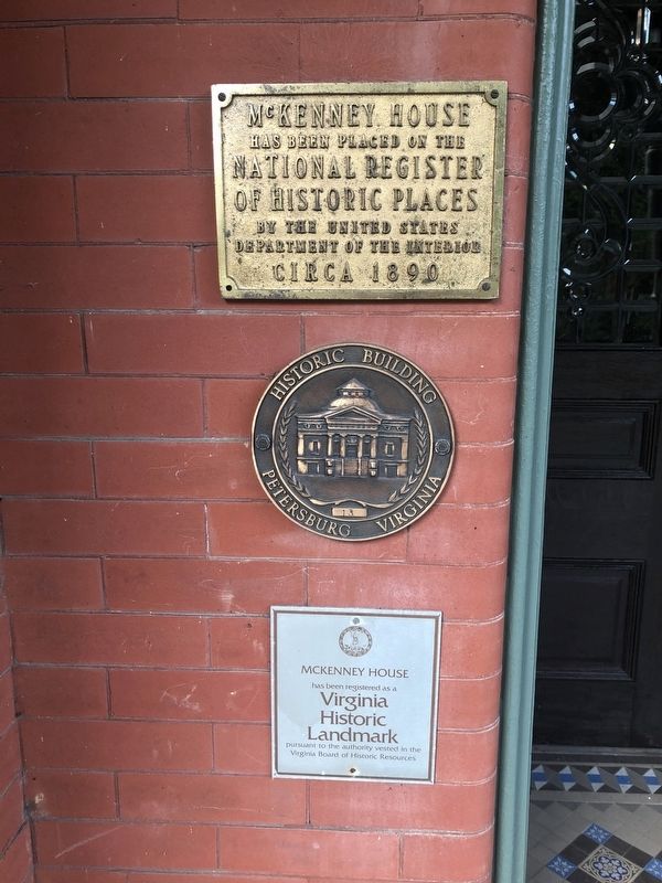 McKenney House Marker. Click for full size. McKenney House Marker image. Click for full size.