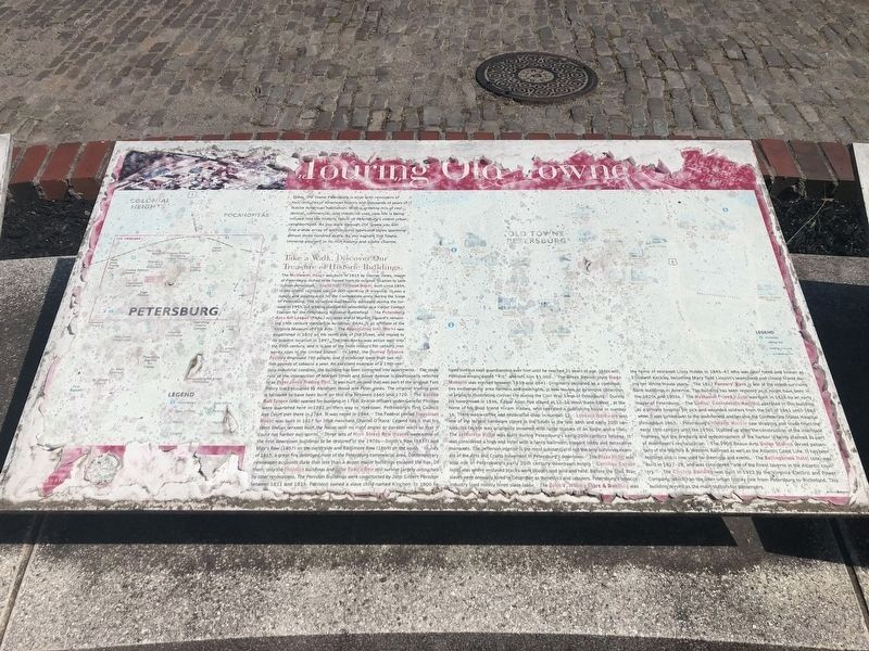 Touring Old Towne Marker image. Click for full size.