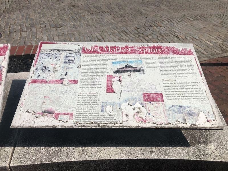 Old Market Square Marker image. Click for full size.
