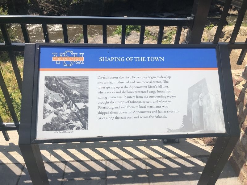 Shaping Of The Town Marker image. Click for full size.