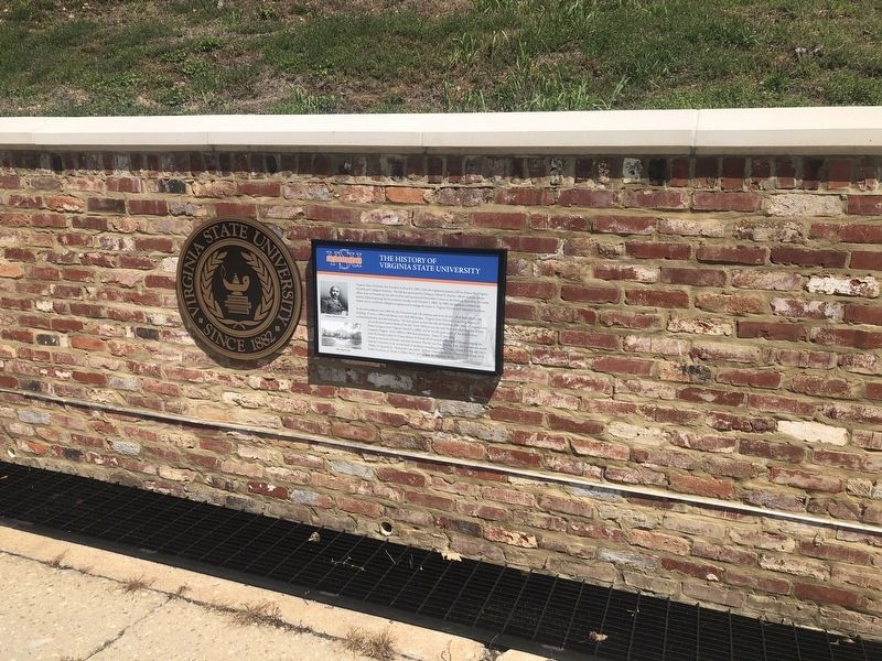 The History Of Virginia State University Marker. Click for full size. The History Of Virginia State University Marker image. Click for full size.