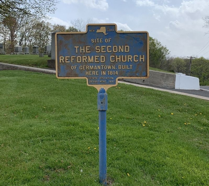 The Second Reformed Church Marker. Click for full size. The Second Reformed Church Marker image. Click for full size.