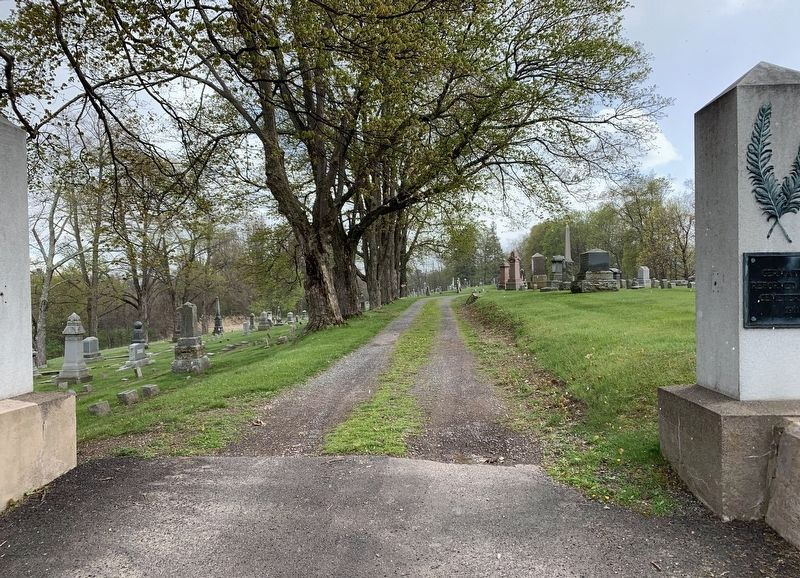 Cemetery At The Marker Site. Click for full size. Cemetery At The Marker Site image. Click for full size.