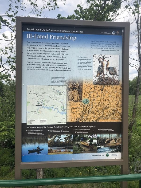 Ill-Fated Friendship Marker image. Click for full size.