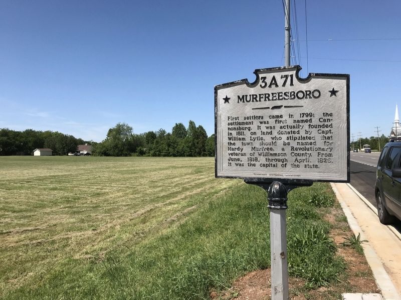 Murfreesboro / Rutherford County Marker image. Click for full size.