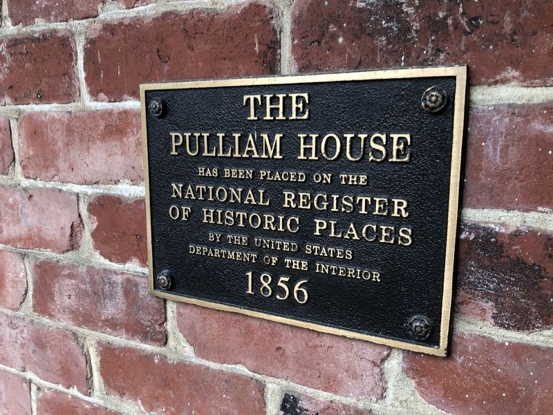 The Pulliam House Marker image. Click for full size.