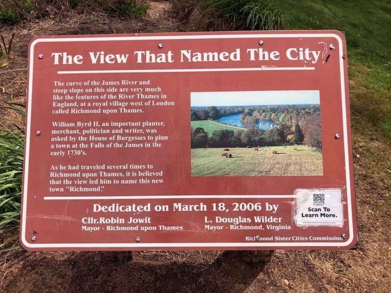 The View That Named The City Marker image. Click for full size.