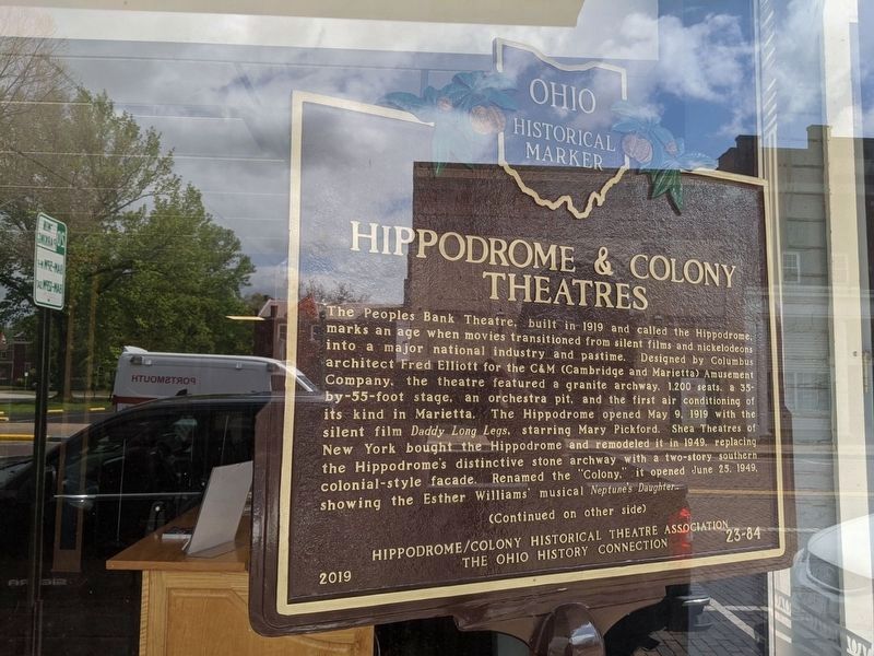 Hippodrome & Colony Theatres Marker image. Click for full size.