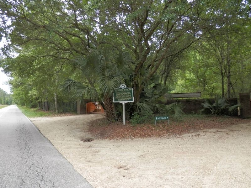Pinecote Pavilion Marker image. Click for full size.