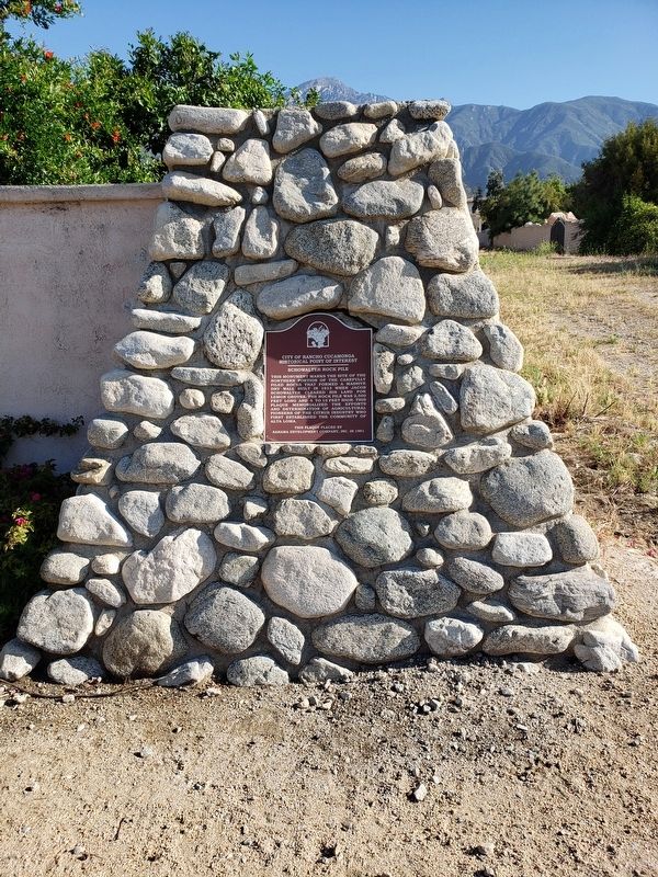 Schowalter Rock Pile Marker. Click for full size. Schowalter Rock Pile Marker image. Click for full size.
