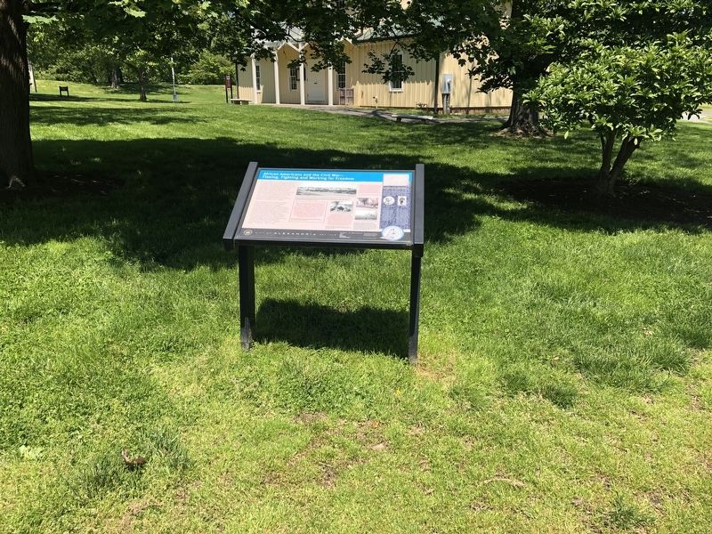 African Americans and the Civil War Marker. Click for full size. African Americans and the Civil War Marker image. Click for full size.
