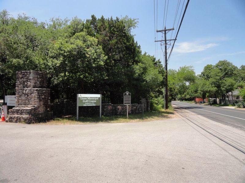 Desegregation of Lions Municipal Golf Course Marker image. Click for full size.