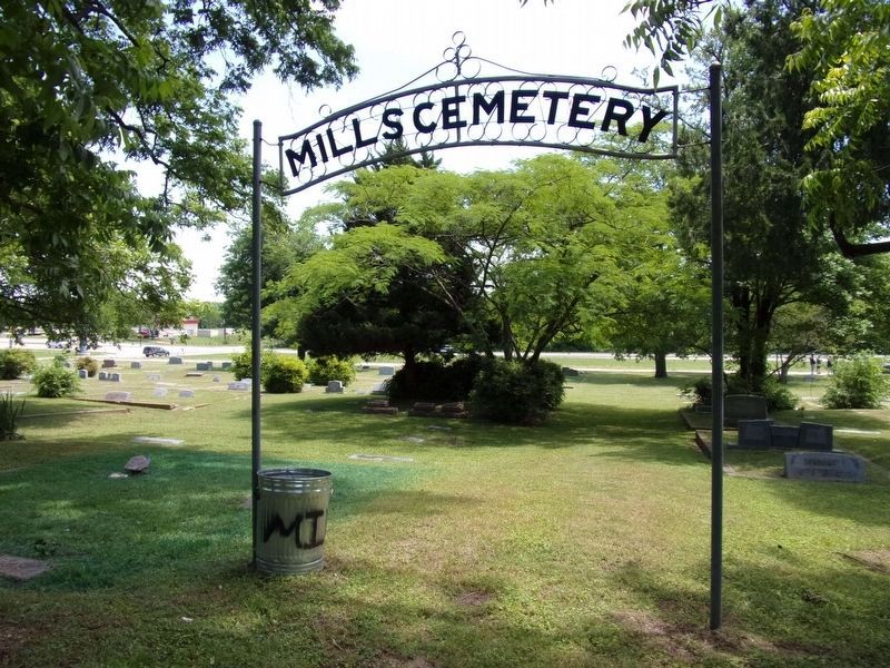 Mills Cemetery image. Click for full size.