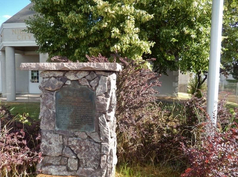 Original Church Farm Marker. Click for full size. Original Church Farm Marker image. Click for full size.