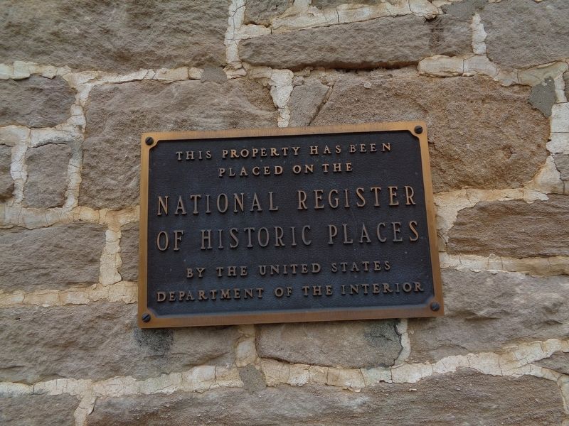 National Register of Historic Places Marker. Click for full size. National Register of Historic Places Marker image. Click for full size.