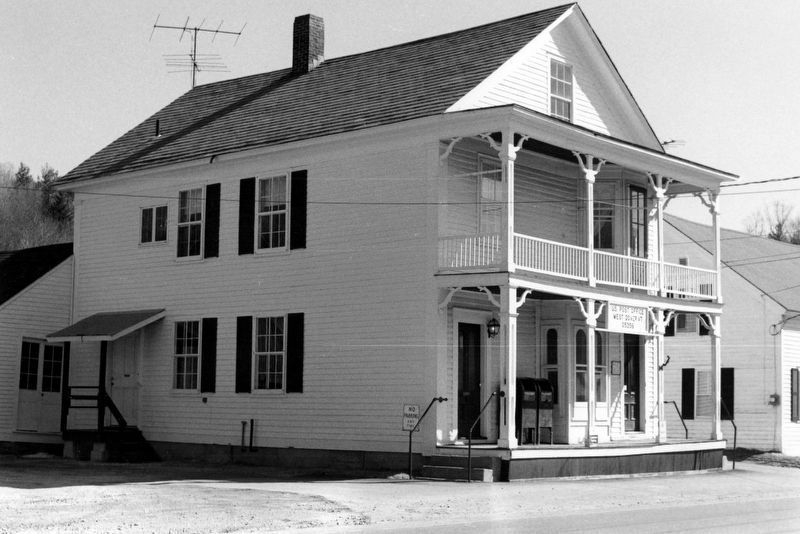 West Dover General Store c. 1827 image. Click for full size.