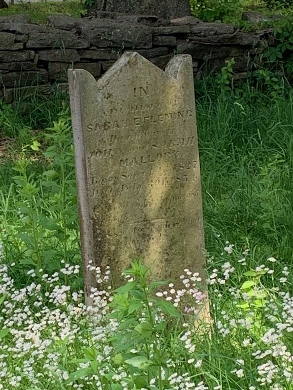 Mallory Cemetery Family Stone image. Click for full size.