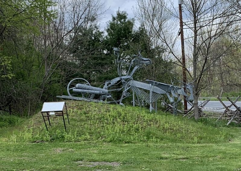 Train of Artillery Sculpture. Click for full size. Train of Artillery Sculpture image. Click for full size.