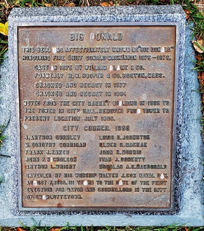 Big Donald Marker image. Click for full size.