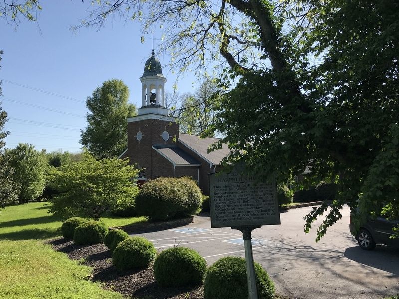 Harpeth Church Marker. Click for full size. Harpeth Church Marker image. Click for full size.