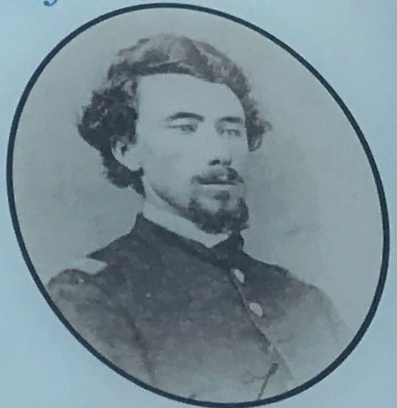 Capt. Obediah Hayden, 9th Indiana Calvary image. Click for full size.
