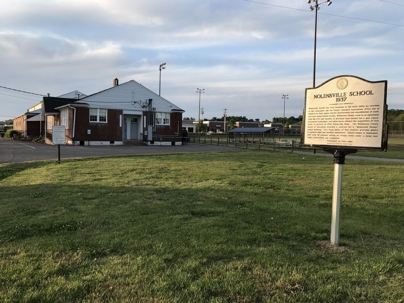 Nolensville School Marker image. Click for full size.