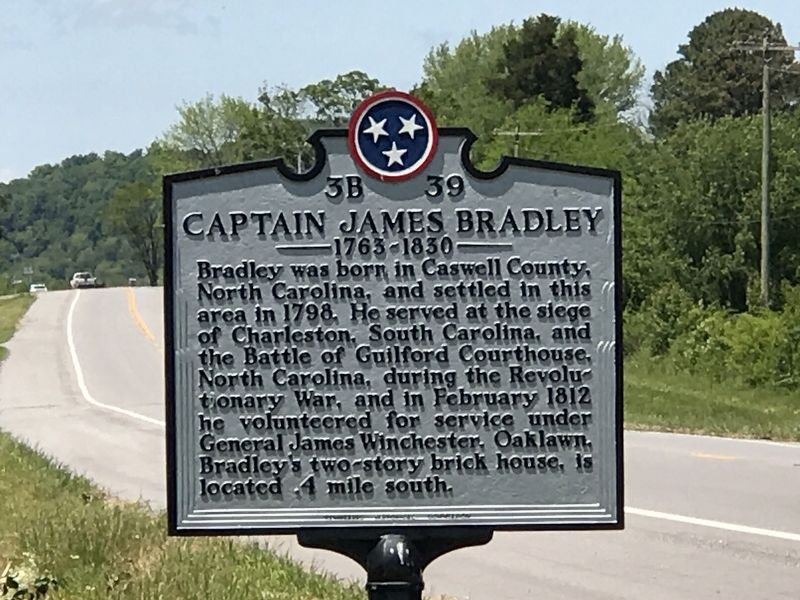 Captain James Bradley Marker image. Click for full size.