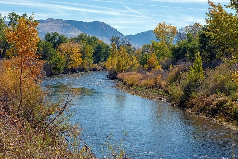 Truckee River at the Marker image. Click for full size.