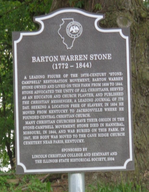 Barton Warren Stone (1772-1844) Marker image. Click for full size.
