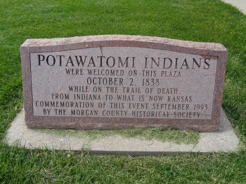 Potawatami Indians Marker image. Click for full size.