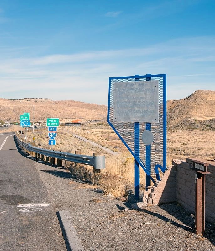 Truckee Trail - River Crossings Marker image. Click for full size.
