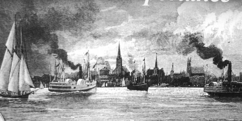 Marker detail: Charlottetown Harbour. Click for full size. Marker detail: Charlottetown Harbour image. Click for full size.