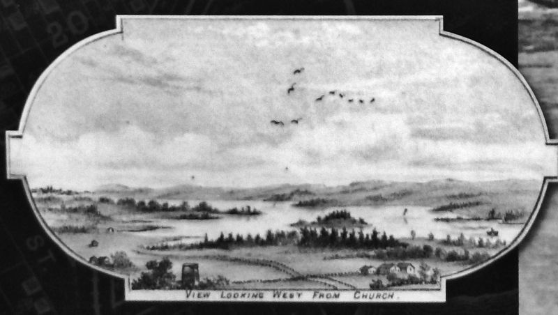 Marker detail: Hillsborough, 1880 image. Click for full size.