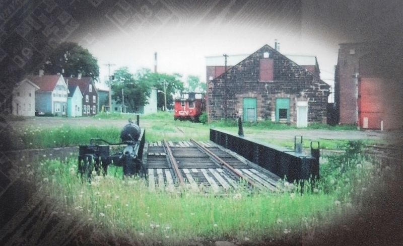 Marker detail: Train Turntable image. Click for full size.