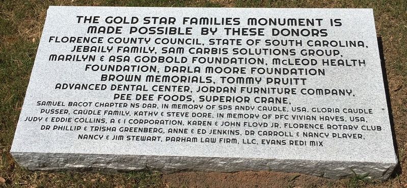 Dedication Plaque image. Click for full size.