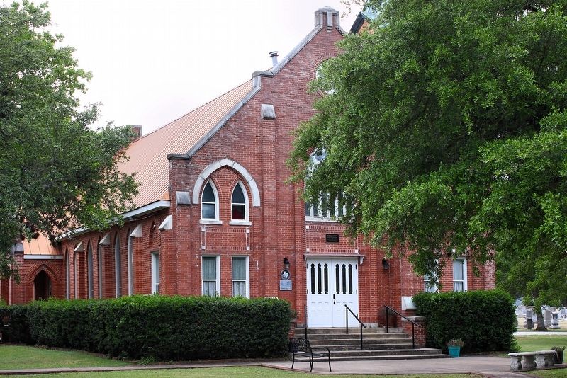 Ebenezer Lutheran Church and Marker image. Click for full size.