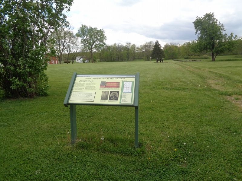 Missouri State Guard Defends Southern Rights Marker. Click for full size. Missouri State Guard Defends Southern Rights Marker image. Click for full size.