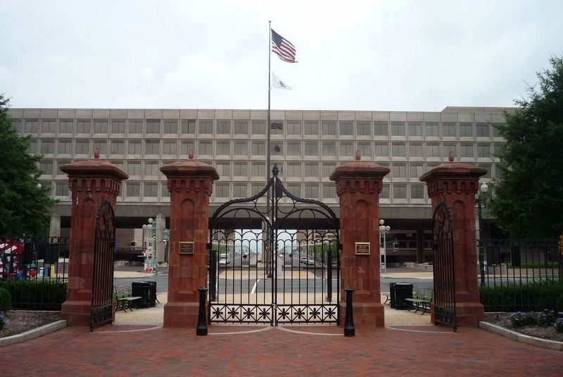 Enid A. Haupt Garden: Renwick Gates. Click for full size. Enid A. Haupt Garden: Renwick Gates image. Click for full size.