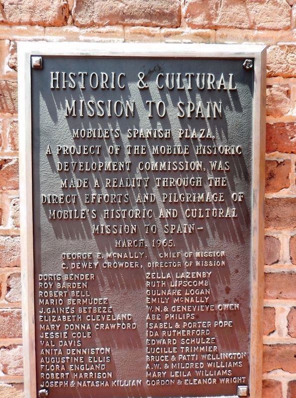 Historic & Cultural Mission Tablet image. Click for full size.