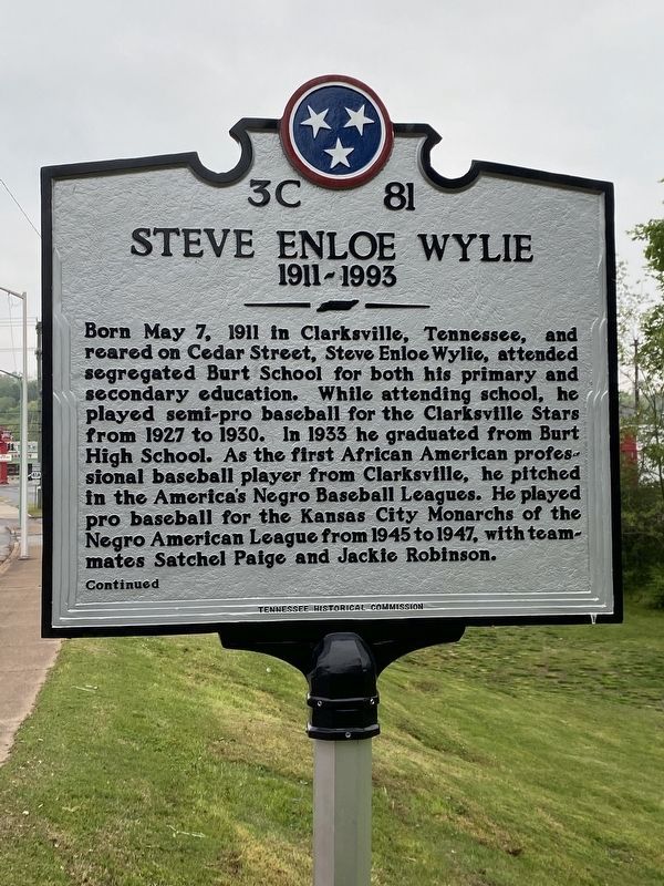 Steve Enloe Wylie Marker. Click for full size. Steve Enloe Wylie Marker image. Click for full size.