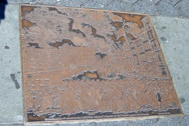 Union Square History plaque 15. Click for full size. Union Square History plaque 15 image. Click for full size.