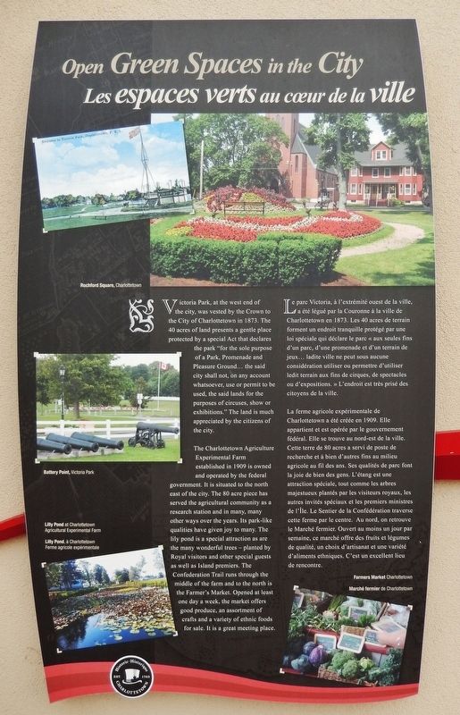 Open Green Spaces in the City Marker. Click for full size. Open Green Spaces in the City Marker image. Click for full size.