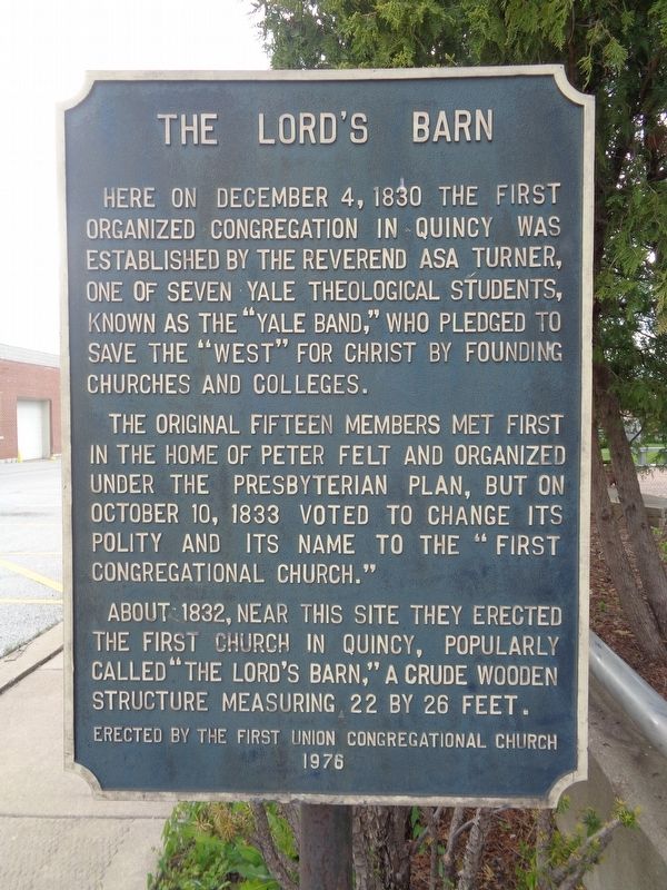 The Lord's Barn Marker. Click for full size. The Lord's Barn Marker image. Click for full size.