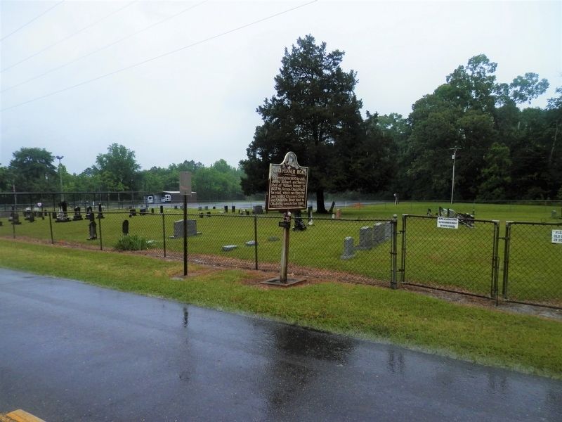 Old Fenner Road Marker. Click for full size. Old Fenner Road Marker image. Click for full size.